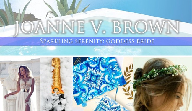 Mood Board 006.17: Sparkling Serenity - Goddess Bride